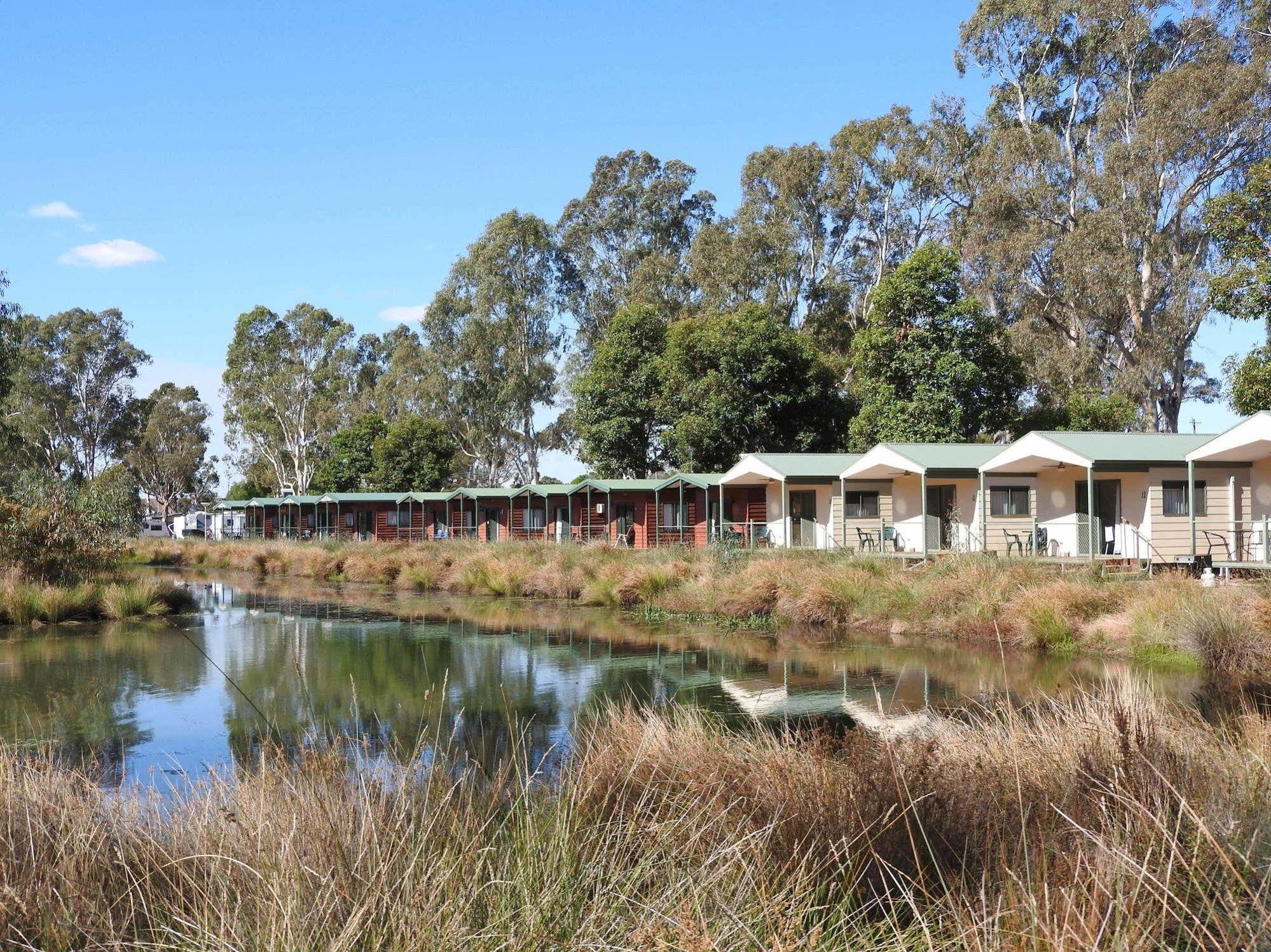 Victoria Lake Holiday Park Shepparton Exterior foto